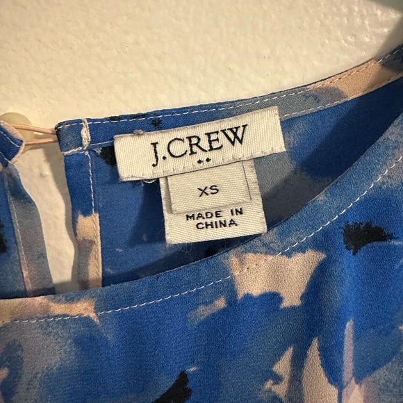 Jcrew Peplum Floral Blouse - Picture 3 of 3